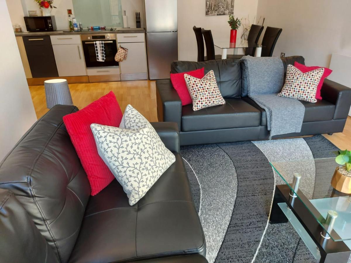 City 2 Bed, 2 Bath, Free Parking & Wifi Sheffield Exterior photo